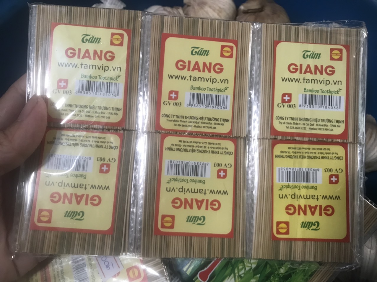 [30 GÓI] Combo 30 Gói tăm giang cật 100%