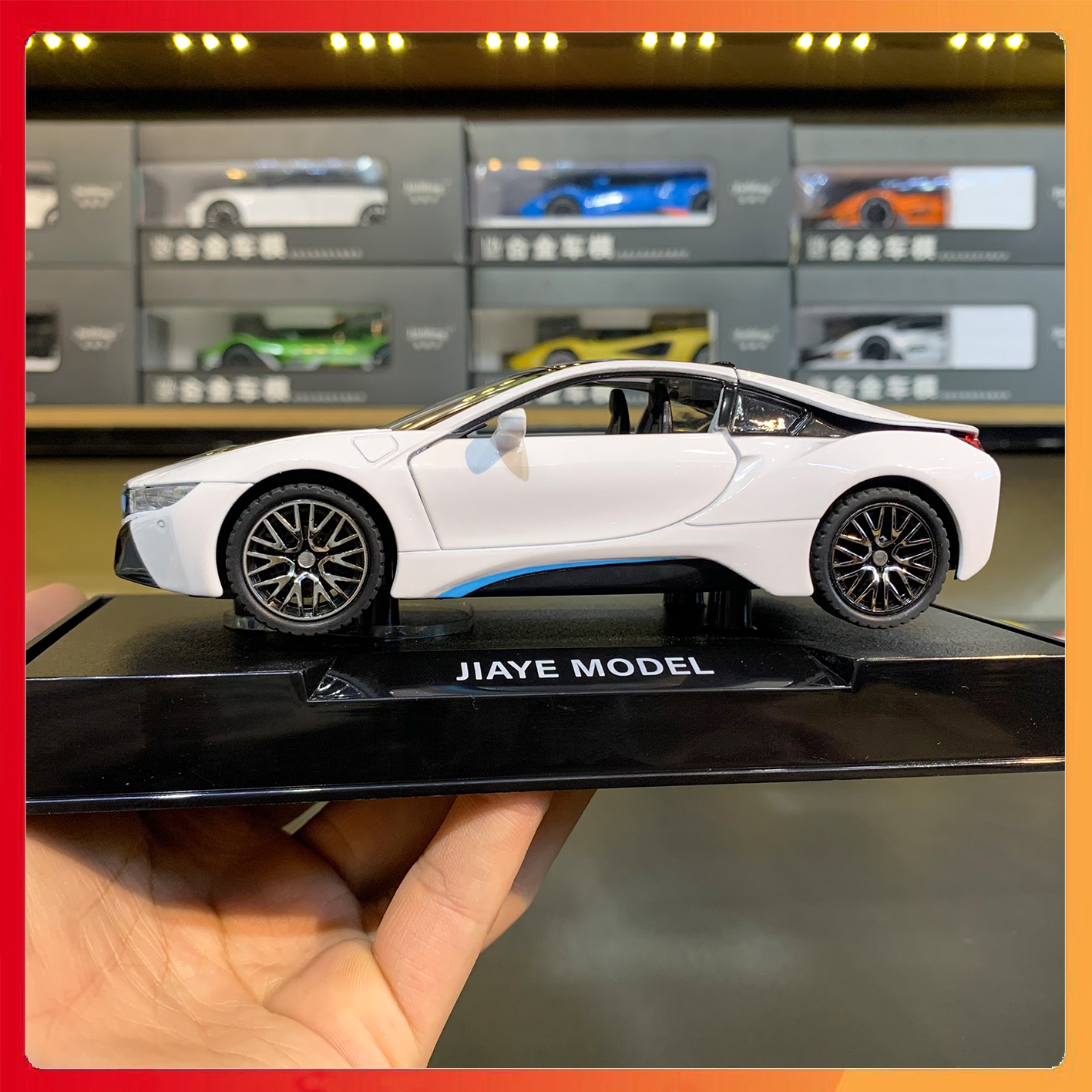 Xe mô hình BMW i8 tỉ lệ 1:32 Double Horses