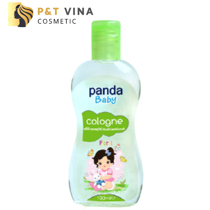 Nước Hoa Em Bé Panda Baby Cologne - Floral 100ML (Trắng 100ml)