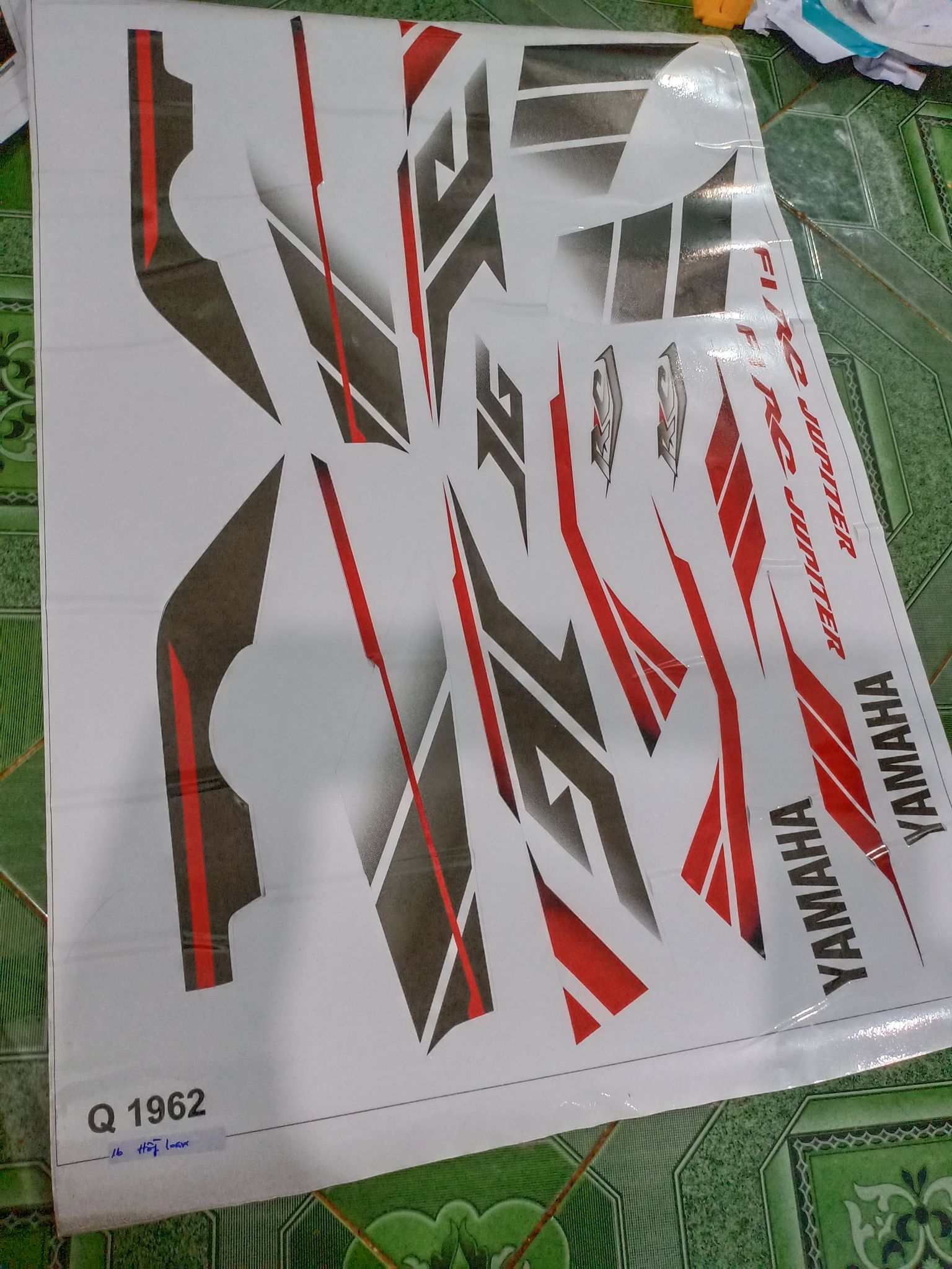 tem rời jupiter RC trắng chỉ đỏ