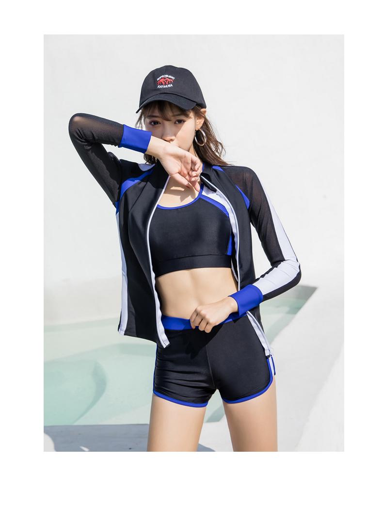 [HCM]Đồ bơi nữ set 3 món kiểu dáng thể thao
