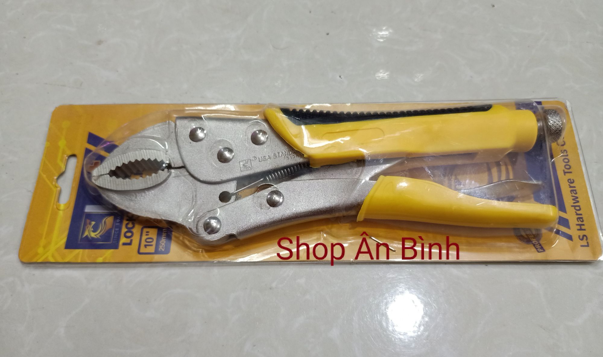 Kèm Bấm Chết 10 inch 250mm Loại Tốt Có Vỏ Bọc Tay Cầm