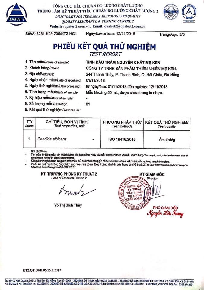 TINH DẦU TRÀM NGUYÊN CHẤT MẸ KEN (100ml)
