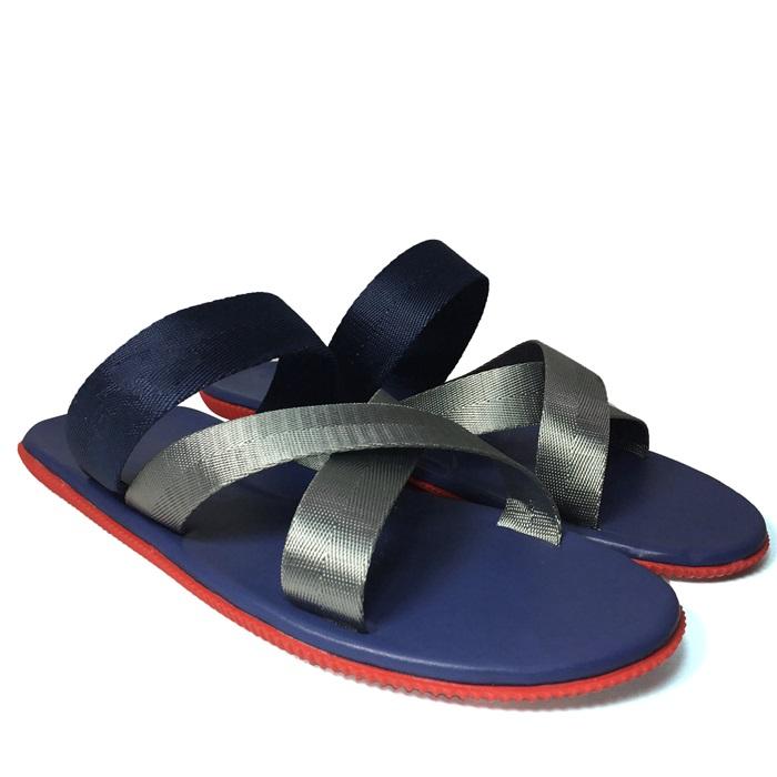 Happyshoes - Dép Nam Quai Chéo G04