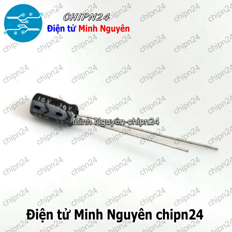 [25 con] (F248) Tụ hóa 33uF 16V Đen (4x7mm) - HH003639