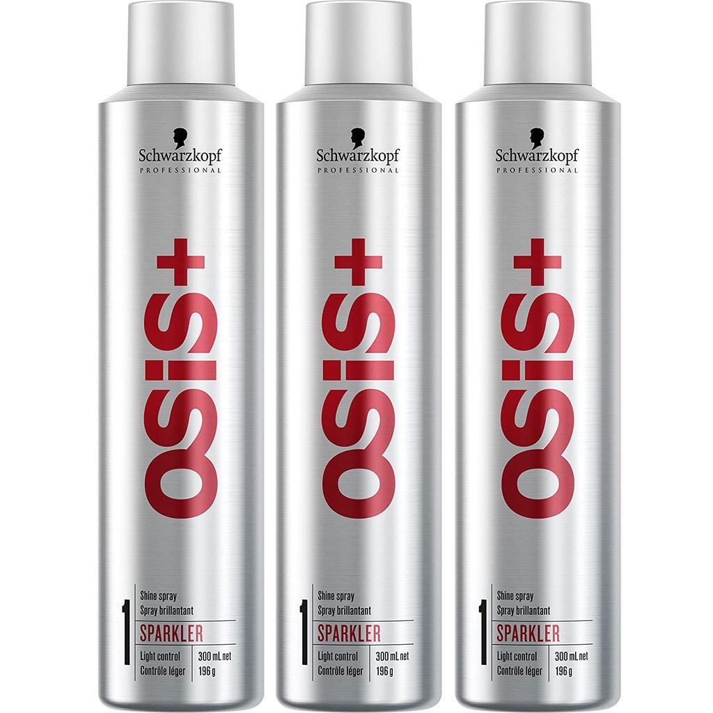 KEO XỊT TÓC GIỮ NẾP NHẸ LÀM BÓNG VÀ PHỒNG TÓC OSIS 1 SPARKLER ĐỨC 300ML