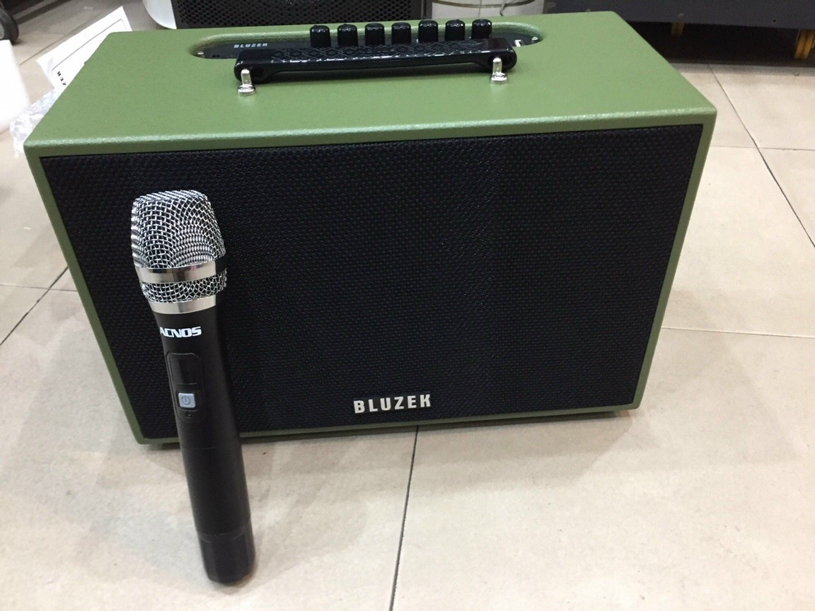 Loa karaoke mini xách tay bluzek bz200pu/ bz200son - hàng chính hãng - gia khang shop