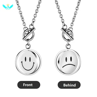 Korean fashion alloy emoticon pendant necklace necklace for men necklace for women YIDA