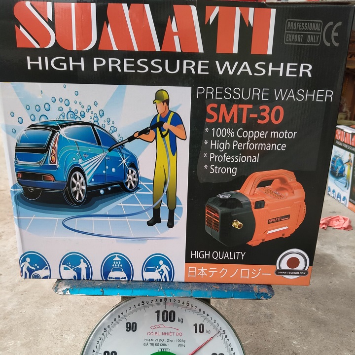 Máy Rửa Xe 3000W Sumati SMT-30