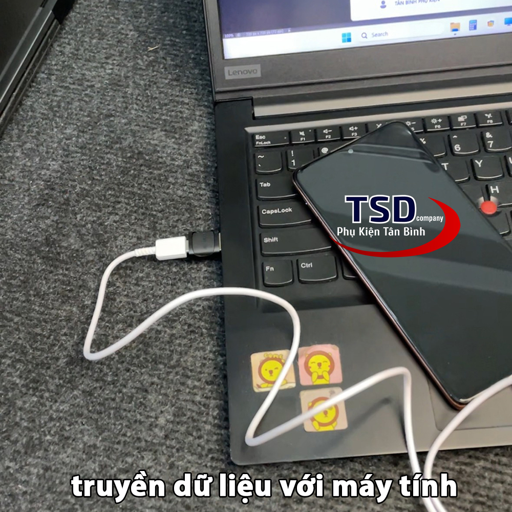 Đầu Chuyển USB Type A Sang USB Type C 3.0 Tốc Độ Cao ESSAGER