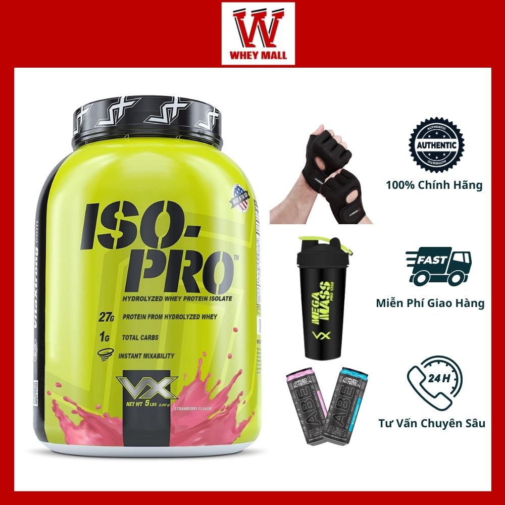 Iso Pro Whey Protein Hydrolyzed VitaXtrong 5Lbs