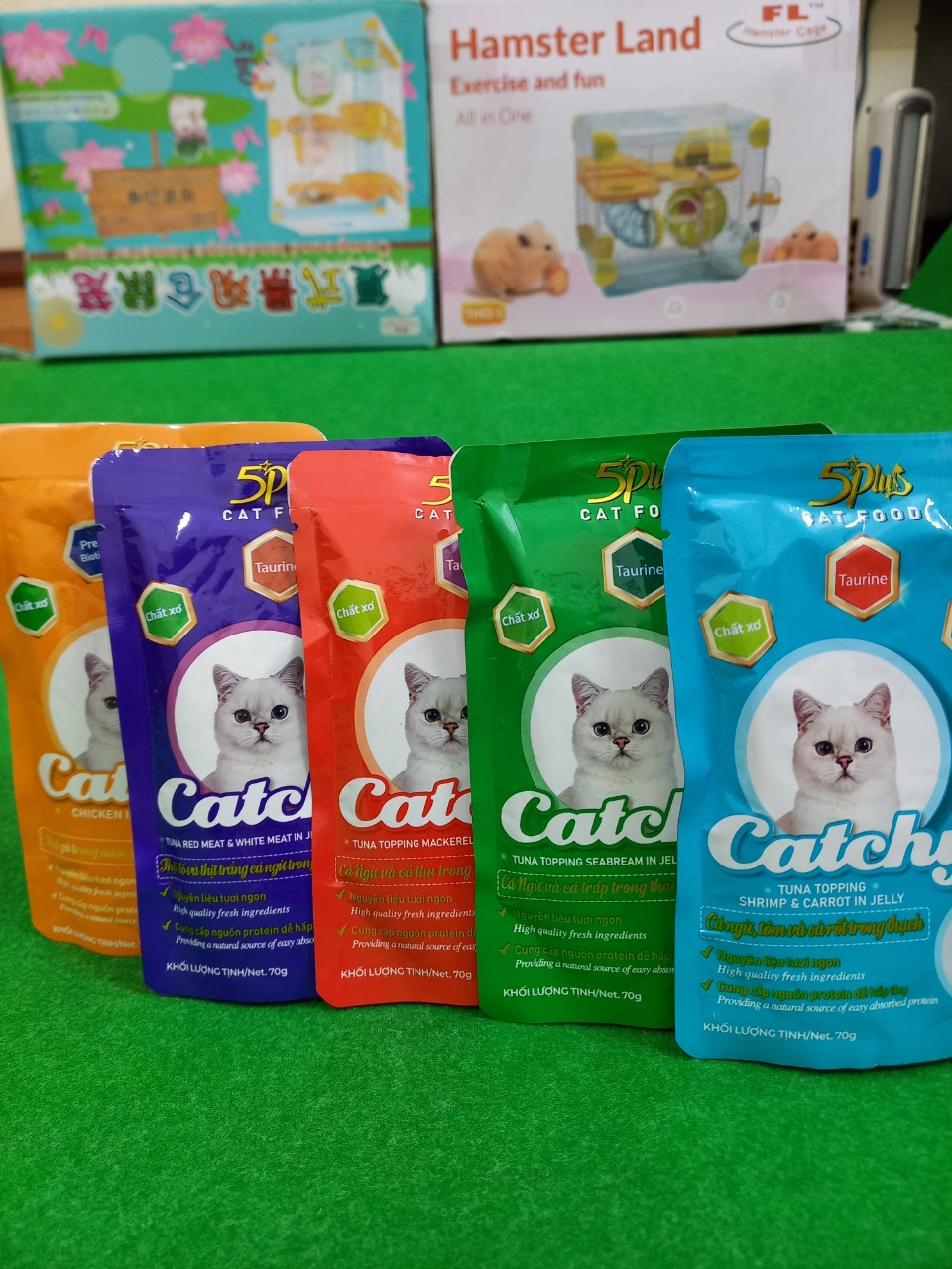 Pate 5Plus & 5plus Catchy 70g - Pate Cho Mèo
