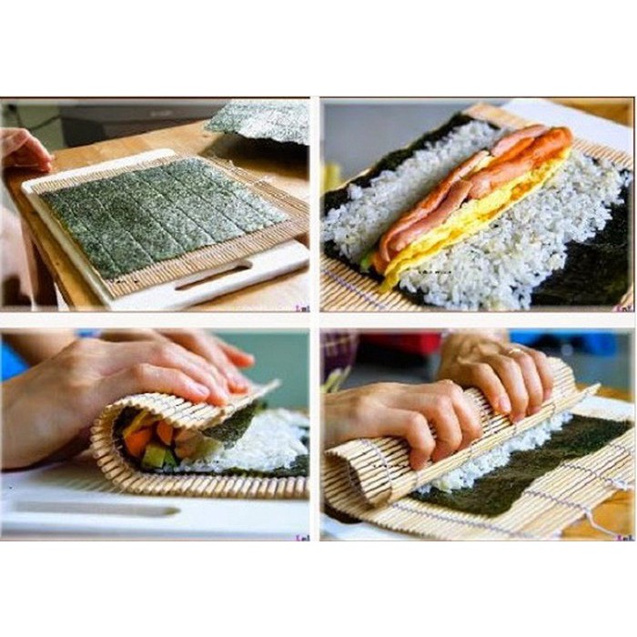 Mành Tre Cuốn Kimbab/Sushi Hàn Quốc