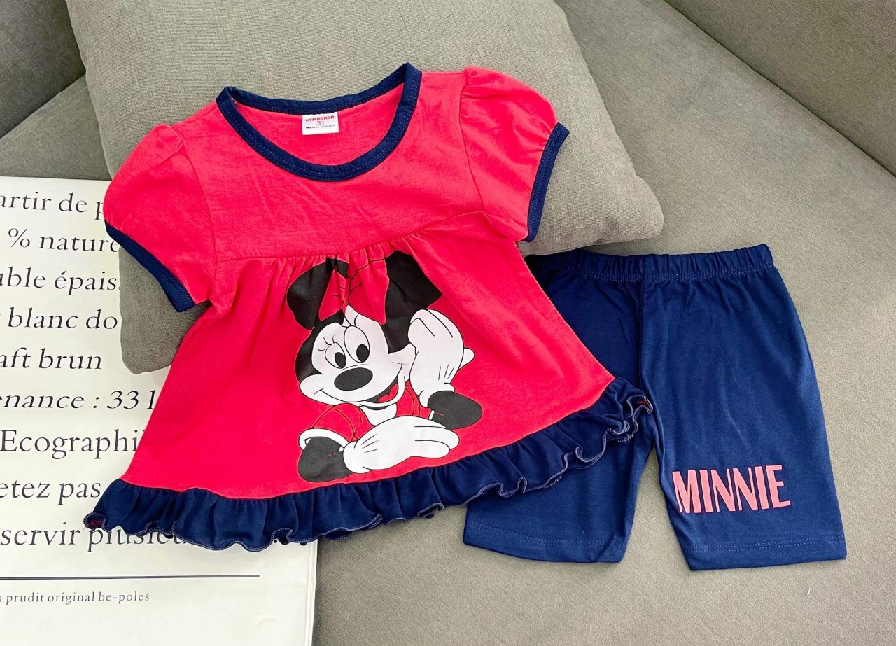 [HCM]Bộ ngố thun cotton 4c siêu xinh size đại cho bé lớn từ 22 đến 40kg - Bộ quần áo trẻ em - bộ quần áo size đại bé gái