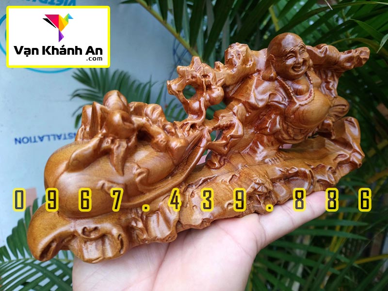 Tượng Phật gỗ để xe ô tô gỗ bách xanh - Tượng Phật Để Xe - Tượng Để Taplo Xe - Tượng Để Xe Ô tô - Pháp Duyên Shop