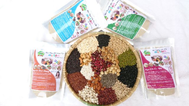 Bột Ngũ Cốc Metom Handmade 1Kg - Tăng Cân Cao Cấp