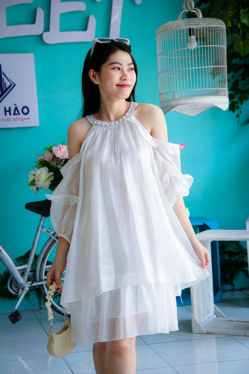 VÁY TƠ 2 TẦNG SIÊU XINH