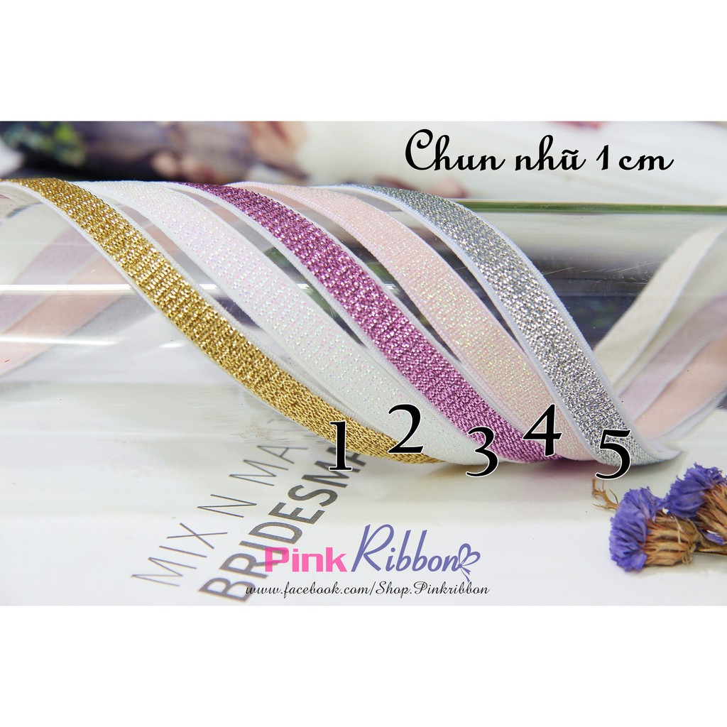 Thun nhũ 1cm - cuộn 2m