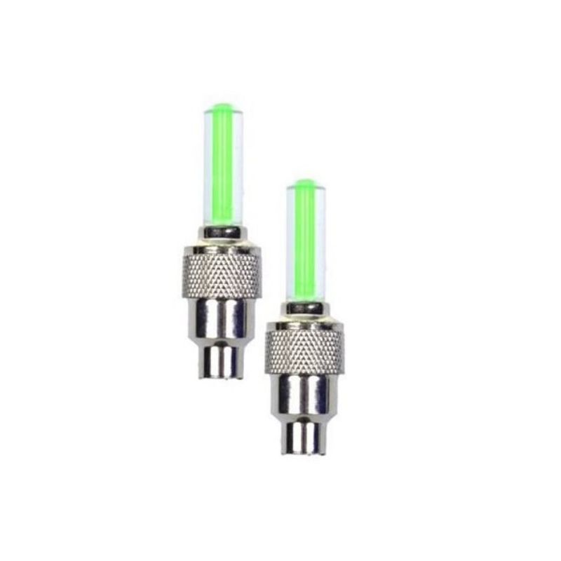 (2 đèn chọn màu)Đèn led gắn van xe đạp xe máy xe ô tô