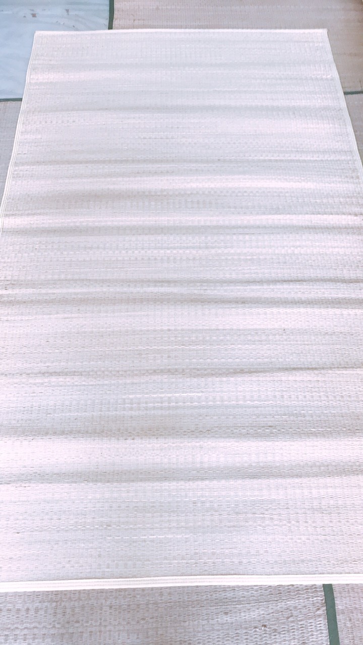 Chiếu Cói Trắng giường cá nhân 1m2x2m, chiếu ký túc