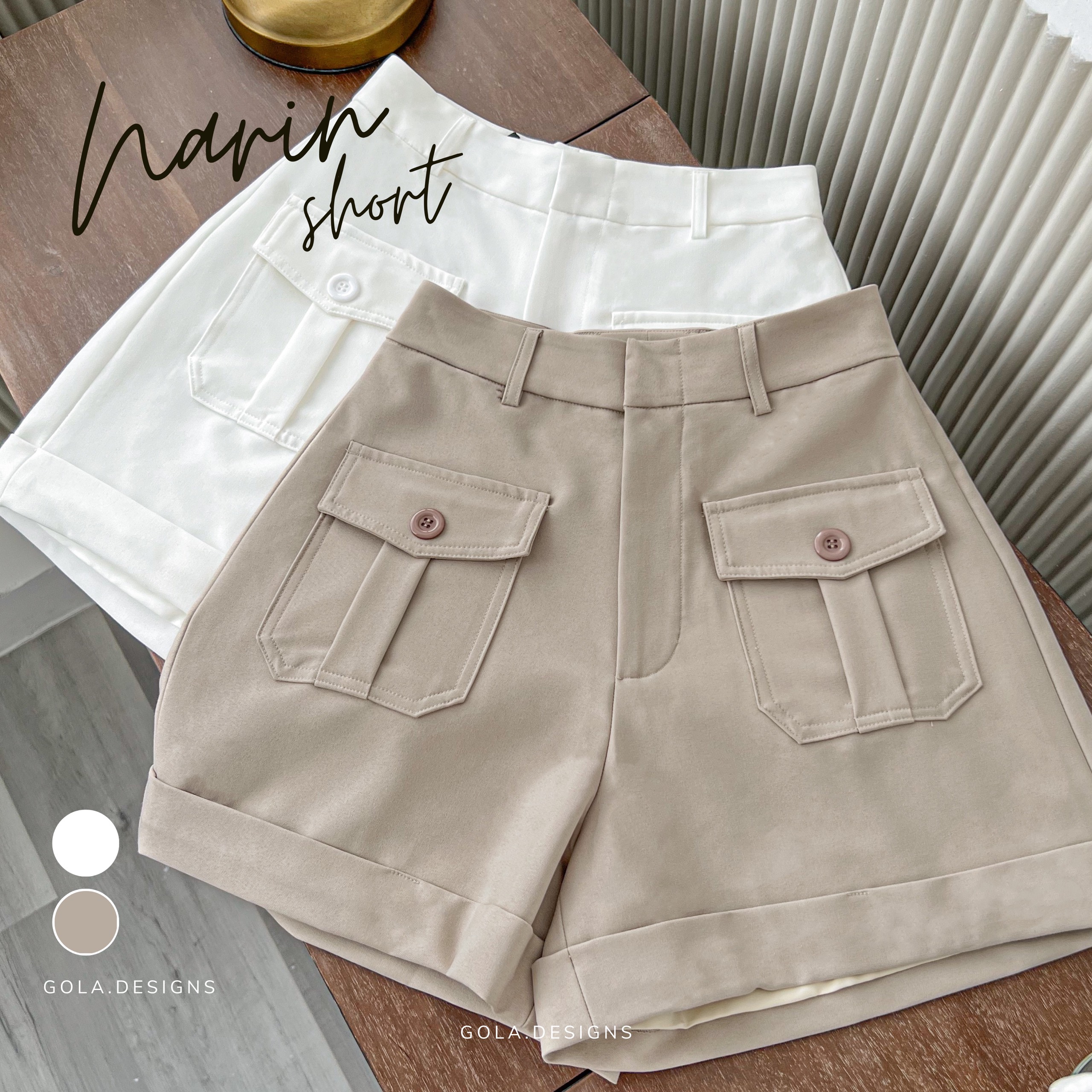 Quần NARIN - Quần short túi hộp
