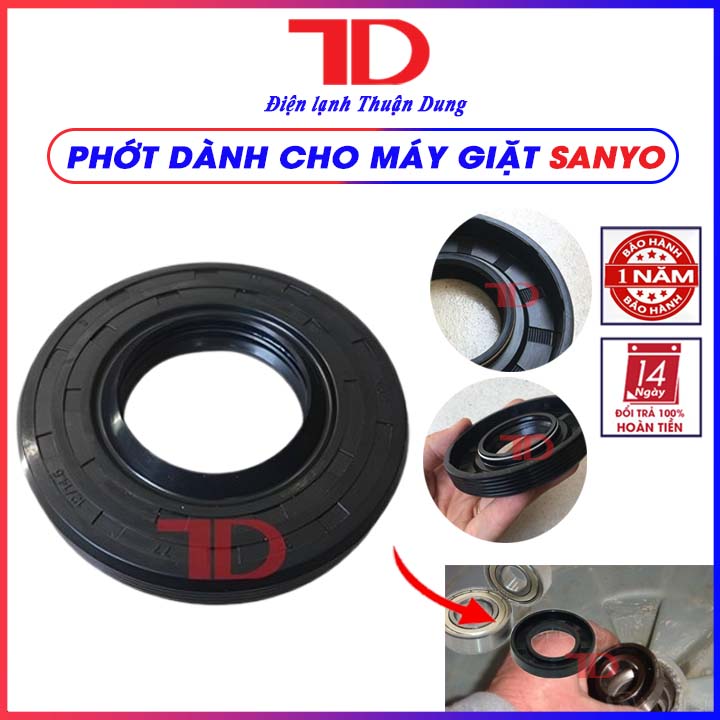 Phớt máy giặt sanyo cửa ngang - điện lạnh thuận dung