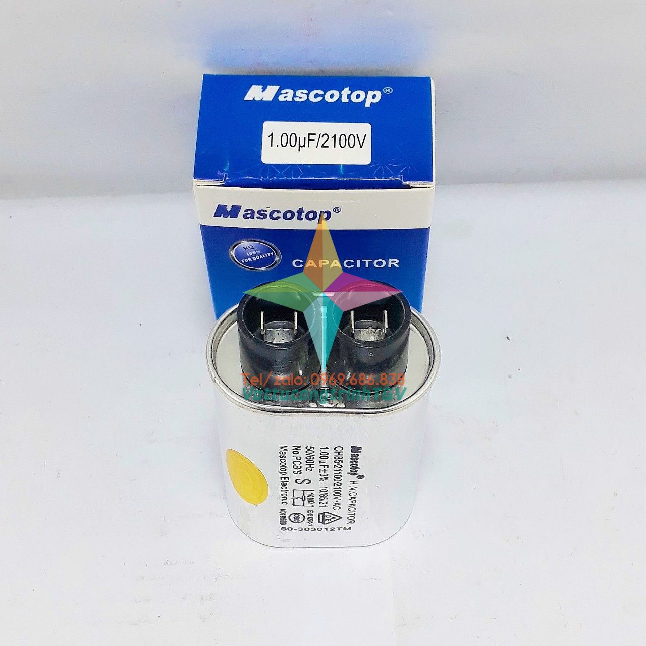 Tụ lò vi sóng MASCOTOP CH85-1.00uF+3%