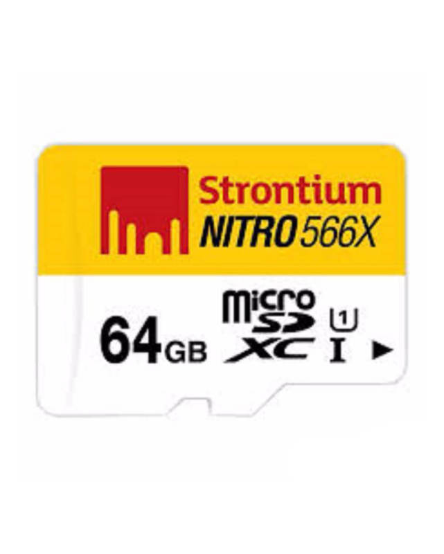 Thẻ nhớ Strontium MicroSD Nitro 64GB 566X