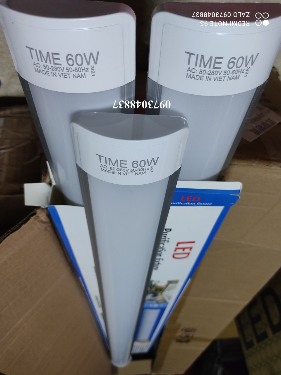 Combo 05 Bóng đèn tuýp led 1m2 45w siêu sáng