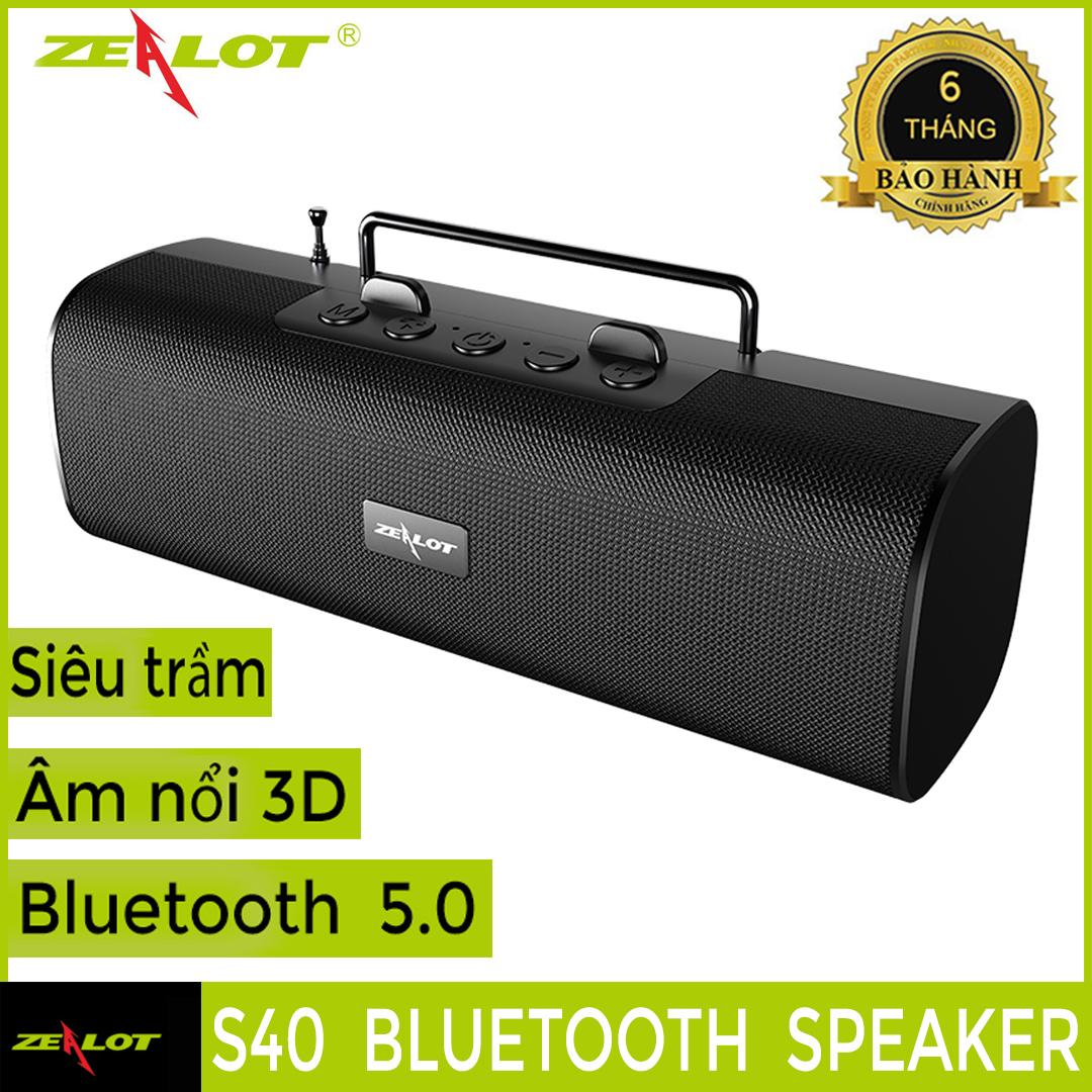 Loa Bluetooth siêu trầm Zealot S40