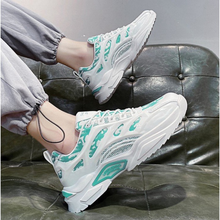 SALE - H98 🔝 Giày tăng chiều cao - Giày thể thao sneaker nam cao cấp màu họa tiết cực phong cách mã 392