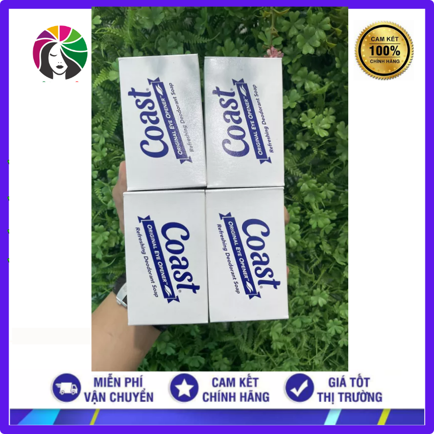 Xà Bông Coast  Lốc 8 Cục - 113g Mỹ