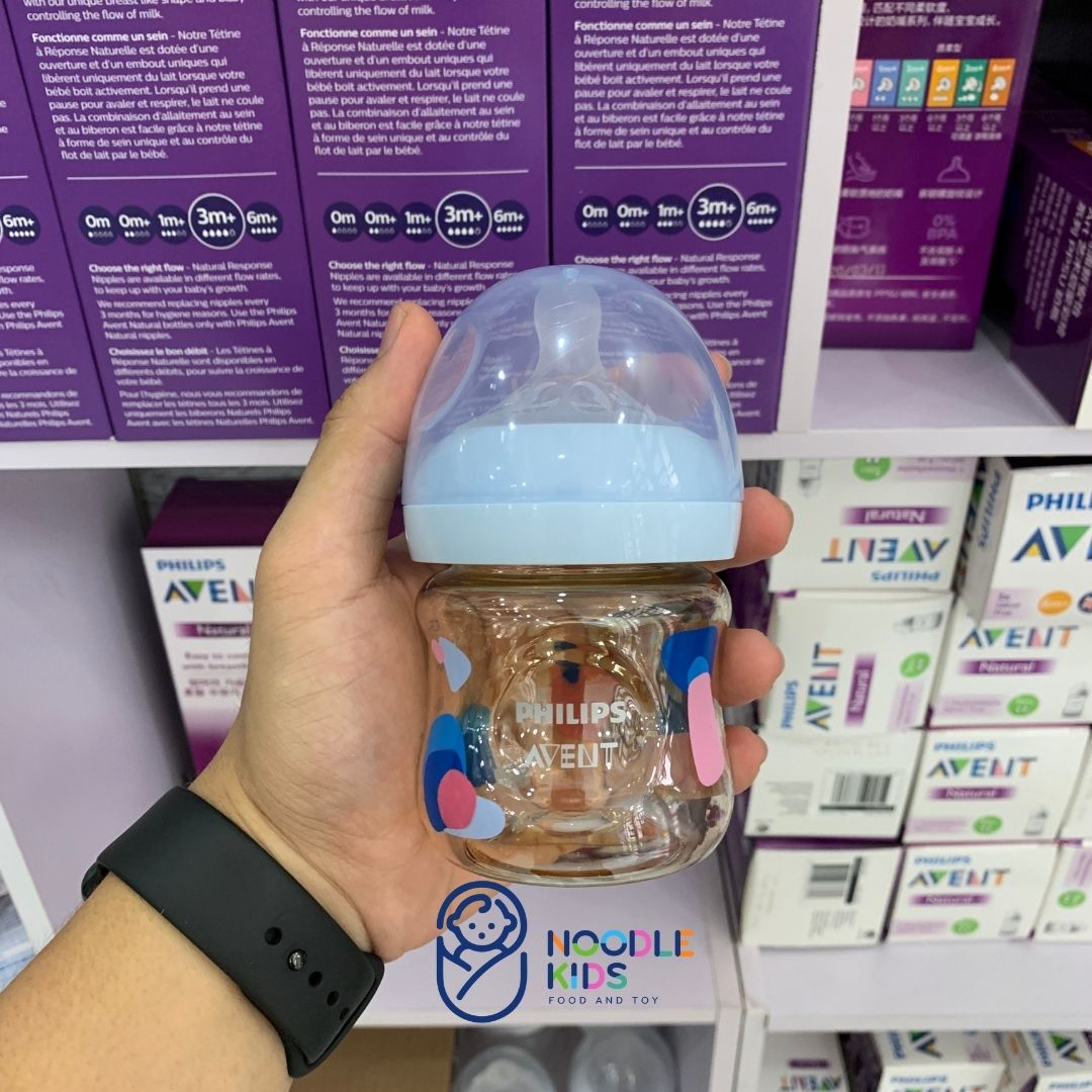 Bình sữa Avent Natural PPSU 125ml 260ml 330ml [Được chọn núm 0 - Y][CHÍNH HÃNG]