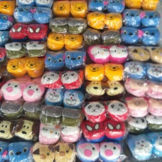 dép bông nhí cho bé