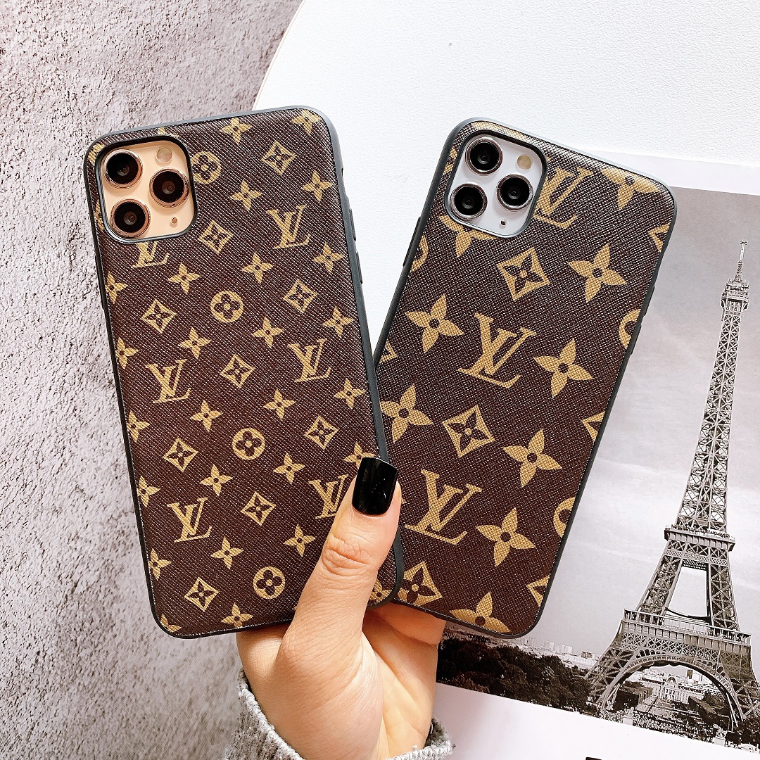 Ốp Lưng Da IMD Họa Tiết Louis Vuitton