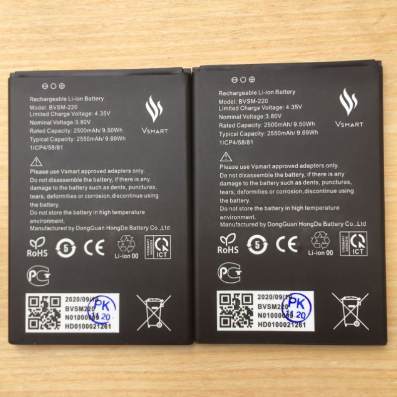 Pin điện thoại vsmart bee bvsm-220