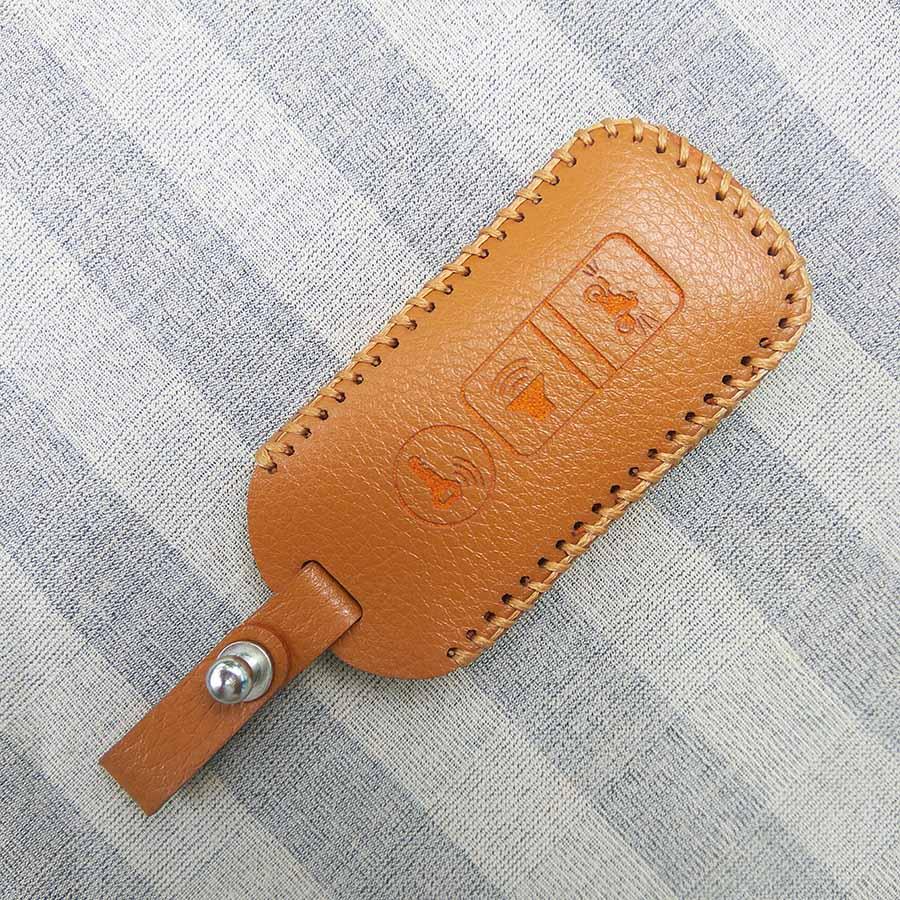 Bao da 3 nút dùng cho chìa khóa smartkey xe máy Honda