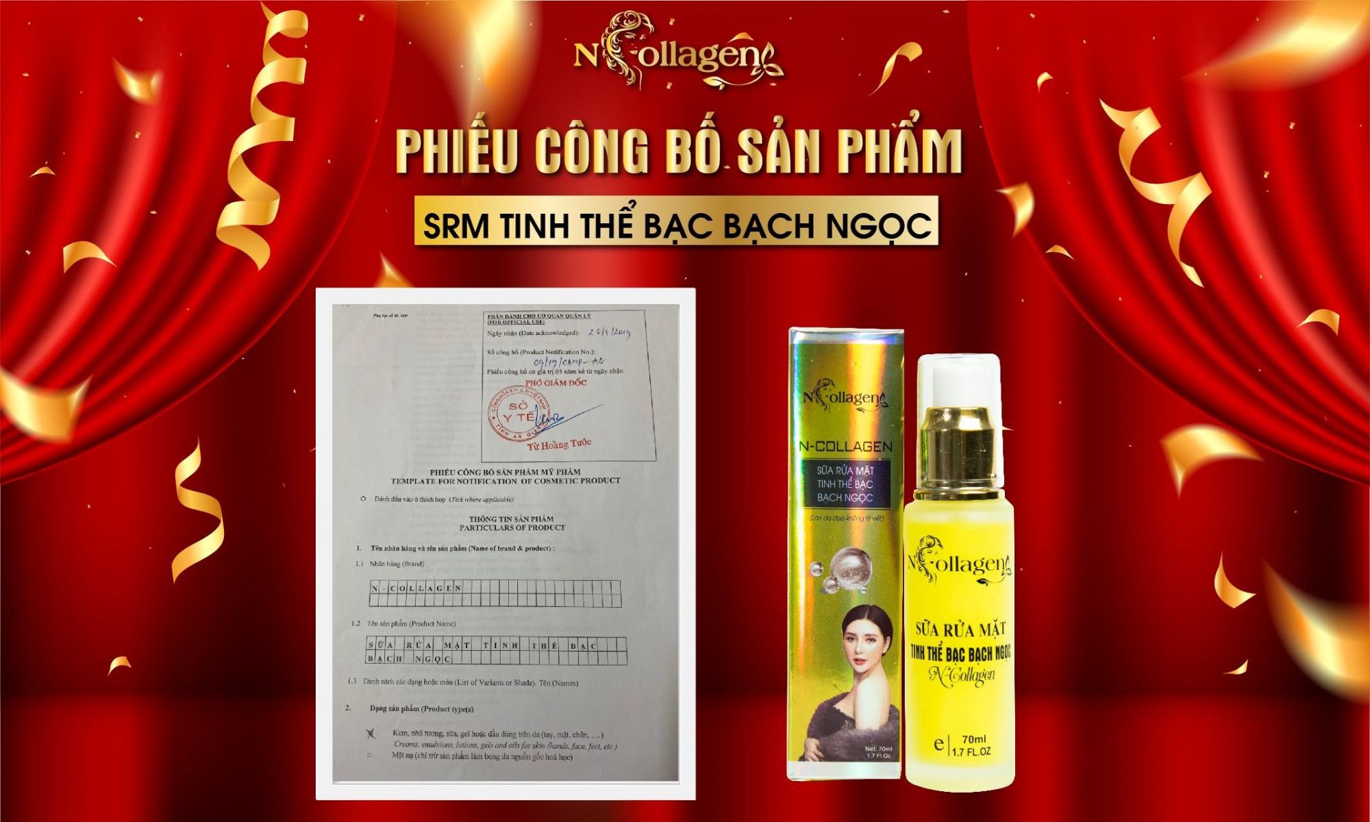 [HCM]sửa rửa mặt n collagen bach ngoc
