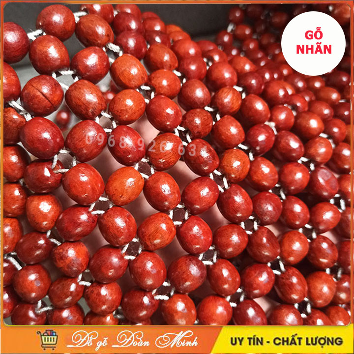 Lót ghế văn phòng - Đệm lót ghế văn phòng hat gỗ nhãn hạt 1,2cm