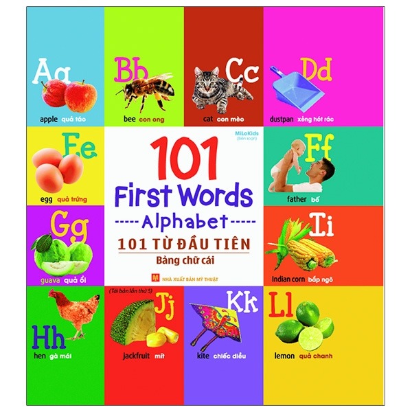 Sách: 101 Từ Đầu Tiên Cho Bé ( Trọn Bộ 6 Cuốn)