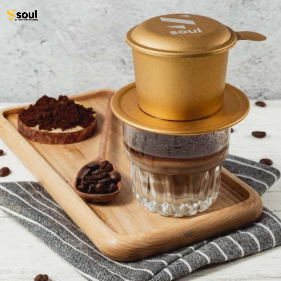 SOUL SPECIALTY COFFEE HORECA BRIGHT | Dòng cà phê blend pha phin chất lượng cao | 70% Robust Đăk Lăk (sơ chế Natural) và 30% Arabica Lâm Đồng (sơ chế Washed)