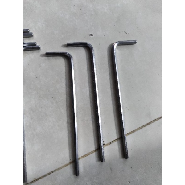 lục giác lẻ size 2mm đến 10mm