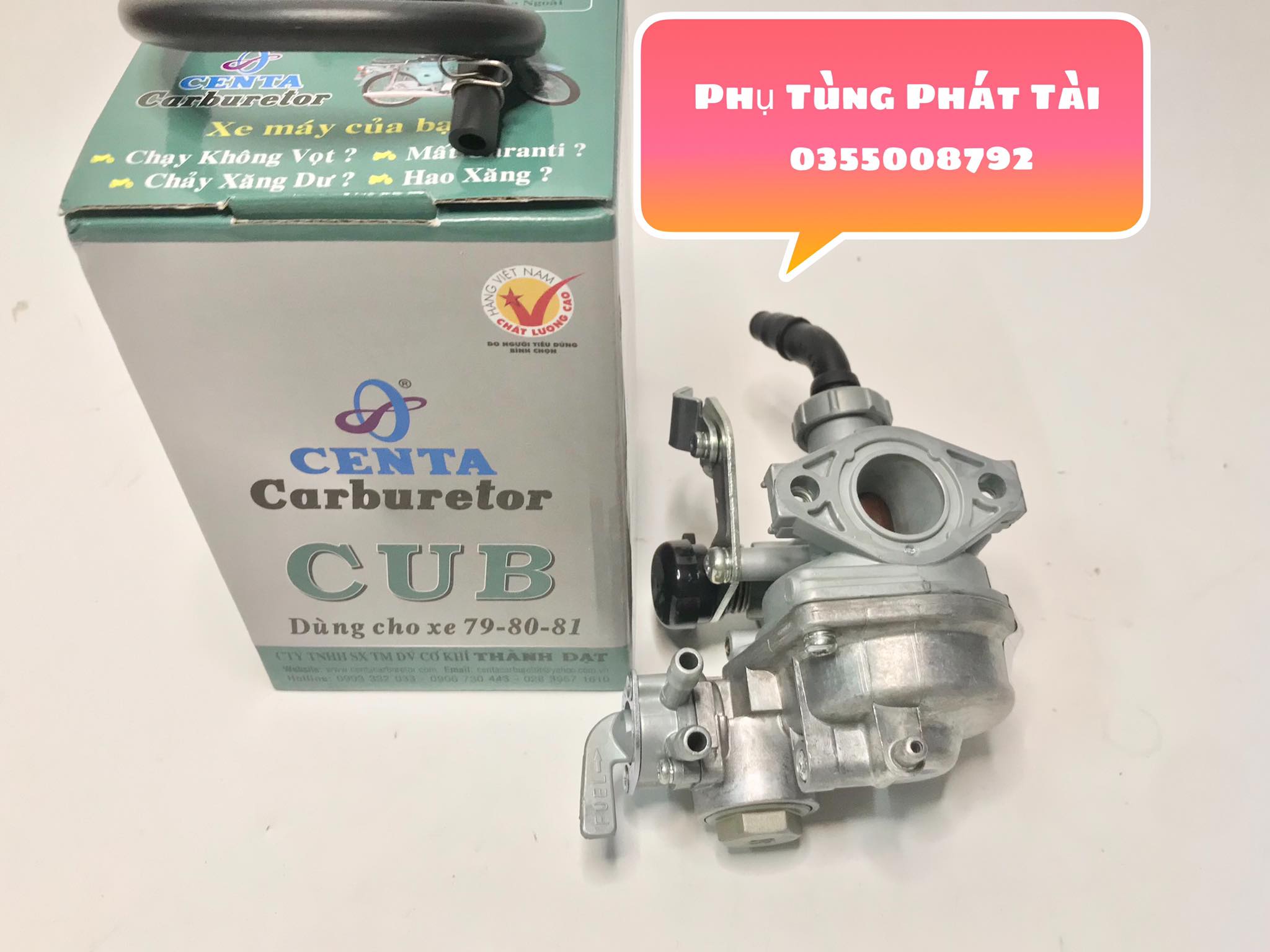 Bình Xăng Con Cub 50 - Cup 50 Centa - Thành Đạt