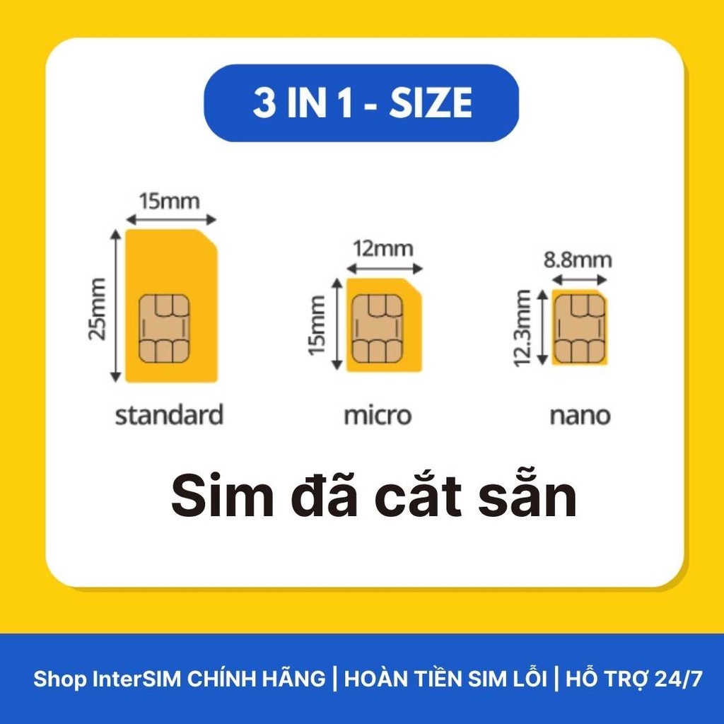 【Sim du lịch Indonesia】【Nhà mạng XL】【Internet tốc độ cao 4G / 5G】Sim Du Lịch InterSIM giao hoả tốc từ HCM