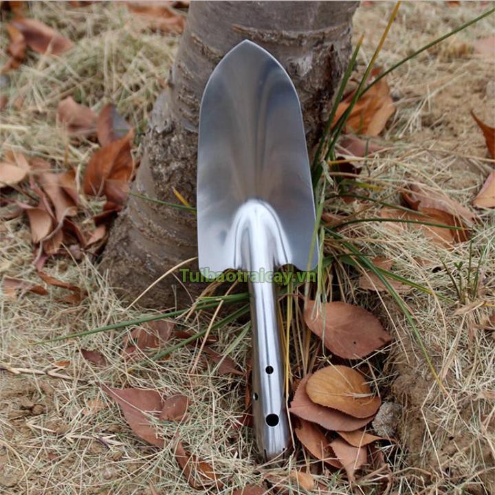 Xẻng mini làm vườn inox