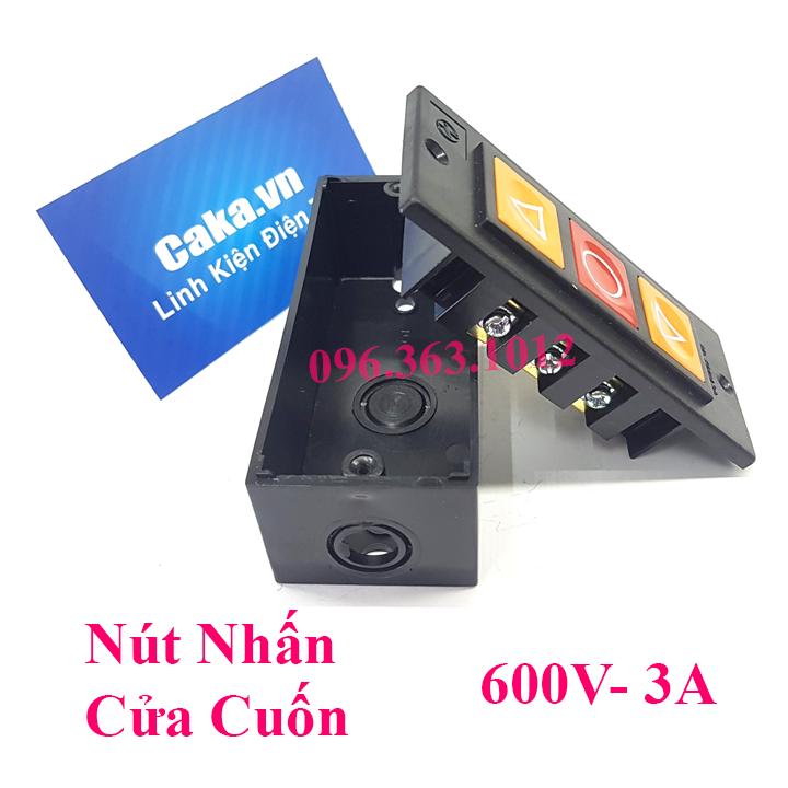 Nút nhấn cửa cuốn 3A 600V