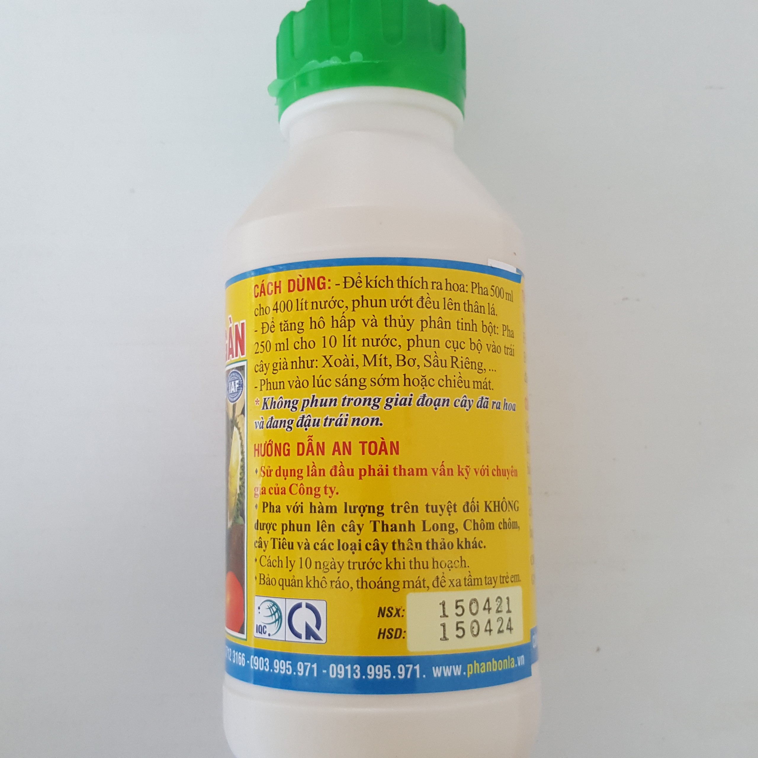 Phân bón lá HTC - ĐẠI NGÀN - Chín trái - Chai 500ml