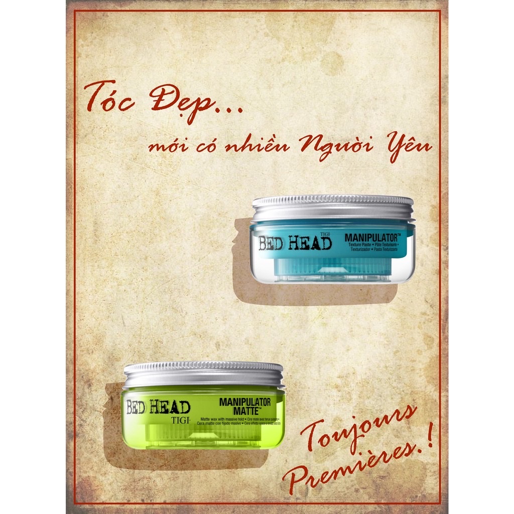 [HCM]Sáp mờ siêu giữ nếp Tigi Bed Head Manipulator Matte 57ml