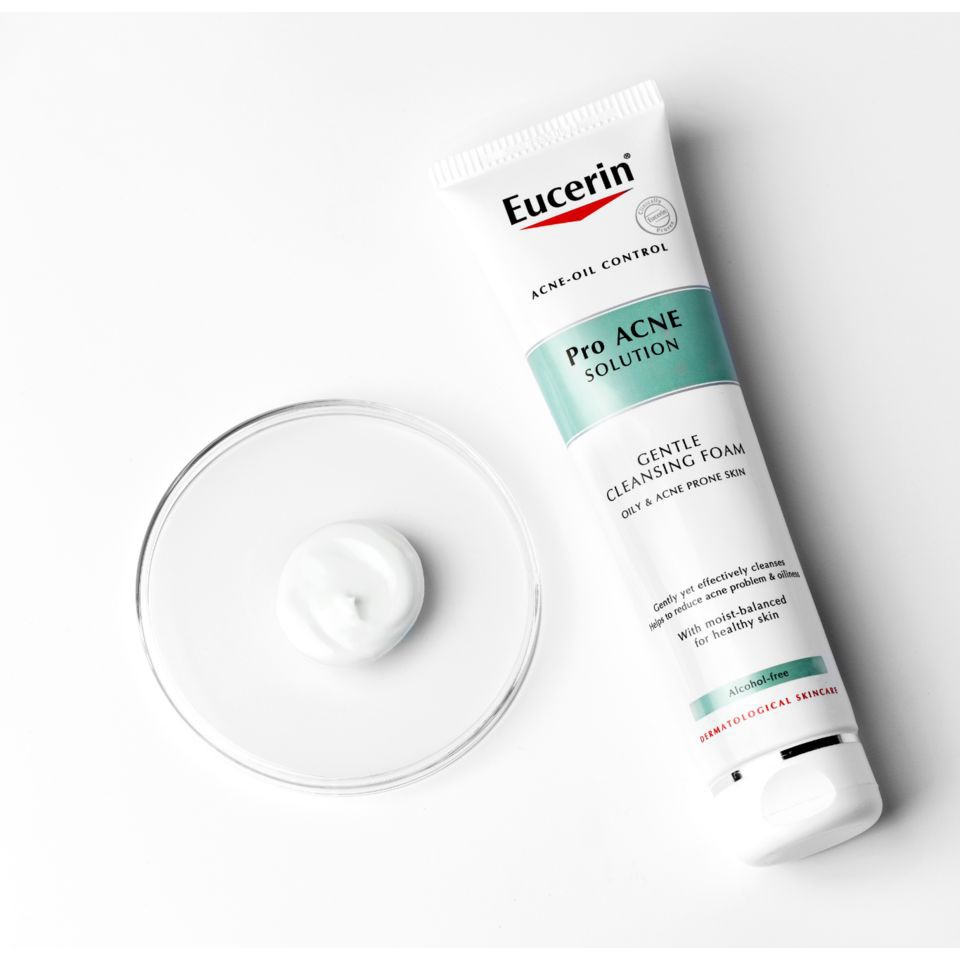 Sữa Rửa Mặt Giảm Mụn Eucerin Pro Acne Solution Gentle Cleansing Foam