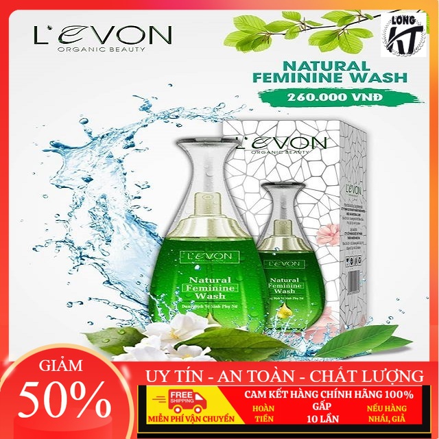 [Mocha Beauty - Cam kết chính hãng 100% ] Dung Dịch Vệ Sinh Phụ Nữ L’evon 150ml Ngăn ngừa vi khuẩn gây viêm nhiễm, nấm ngứa.  - Vệ sinh vùng kín hằng ngày, đặc biệt trong thời kì sinh ra nhiều huyết trắng, thời kì kinh nguyệt
